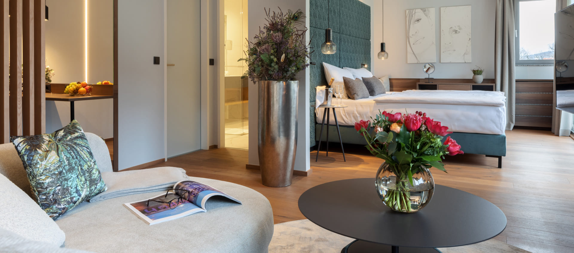 Die Turmsuite im Hochzeitshotel Turmhof