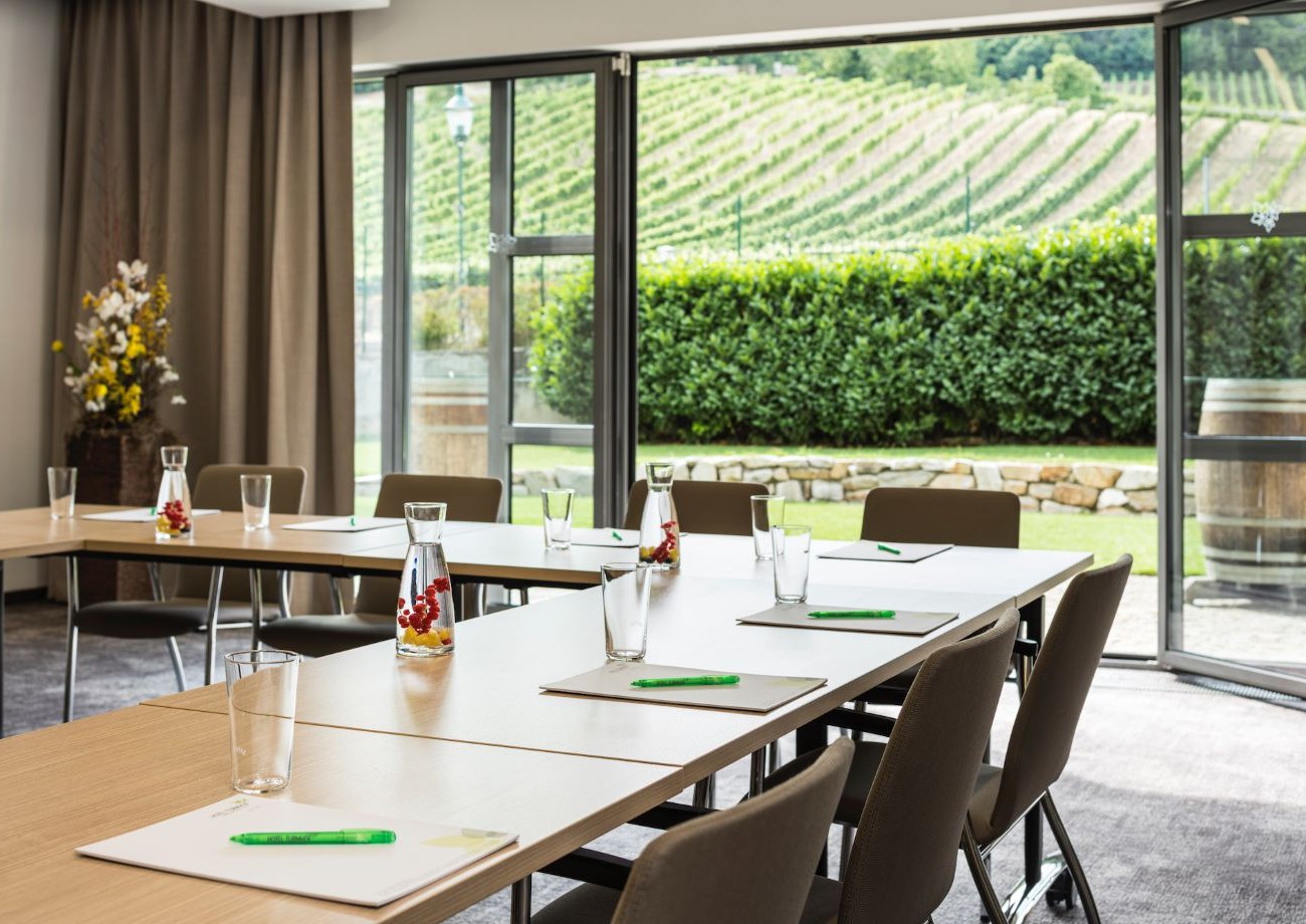 Unser Seminarraum ist bestens ausgestattet