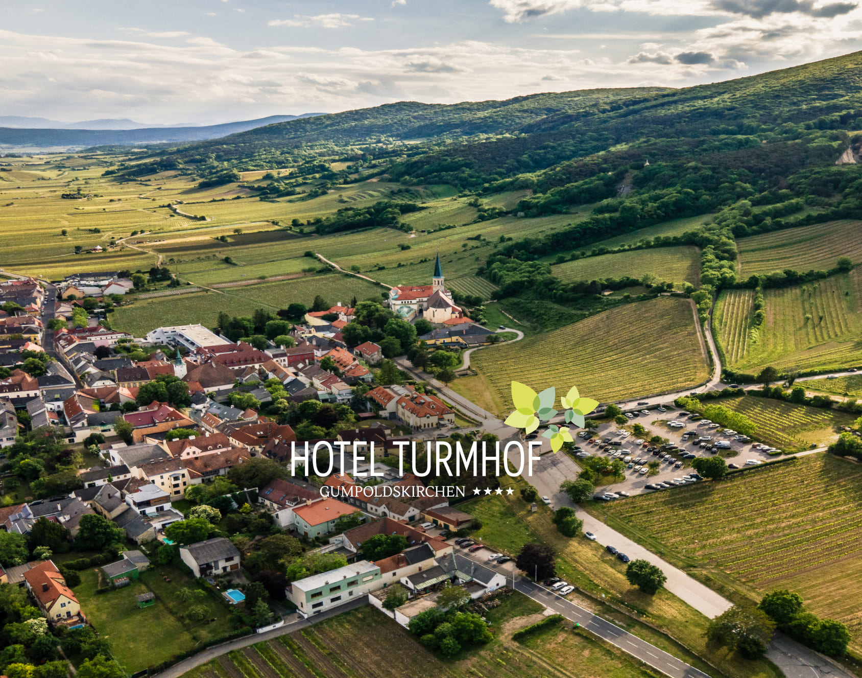 Location map Hotel Turmhof in Gumpoldskirchen